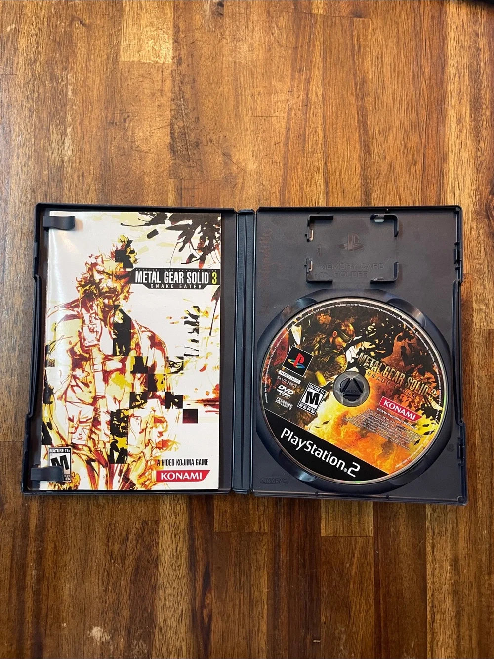 PS2 Metal Gear Solid 3